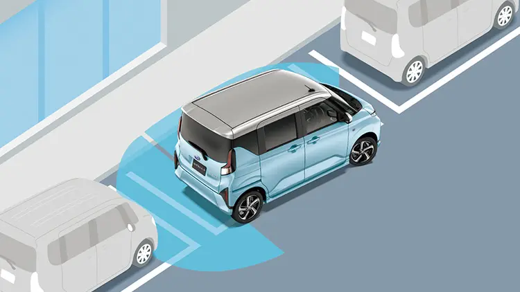 ステラ　縦列駐車