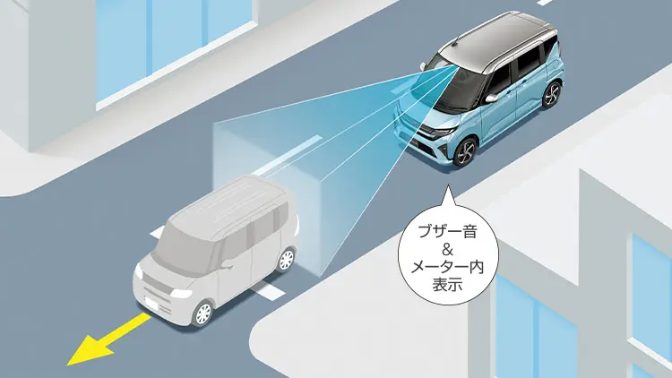 ステラ 先行車発進お知らせ機能