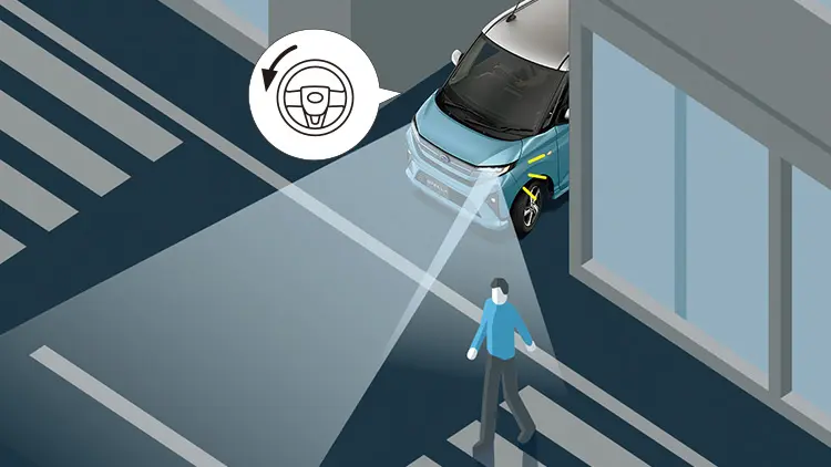 ステラ　片側のランプが点灯する場合