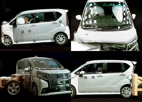 ステラ　テスト車両による衝突試験