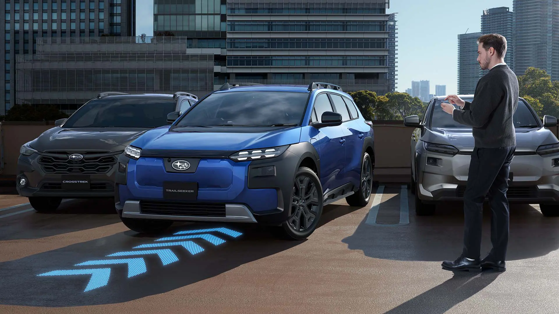 トレイルシーカー　駐車イメージ