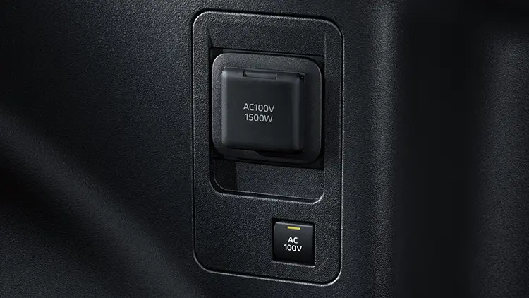 トレイルシーカー　AC100V/1500Wアクセサリーコンセント