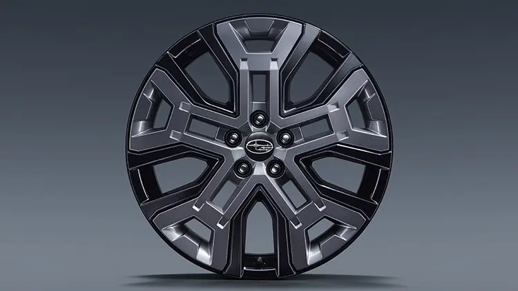 トレイルシーカー　20インチアルミホイール（ブラック塗装）＋樹脂加飾（ダークグレー塗装）