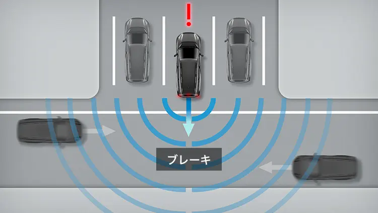 トレイルシーカー　パーキングサポートブレーキ（後方接近車両）［PKSB］