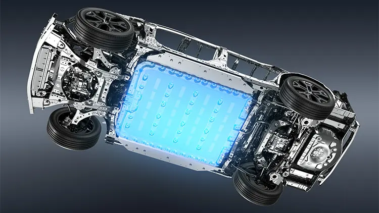 トレイルシーカー　バッテリー保護構造