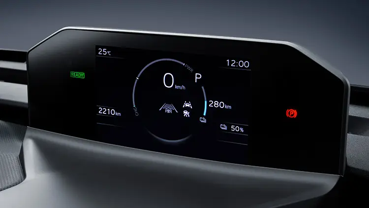 トレイルシーカー　7インチTFTフルグラフィックメーター