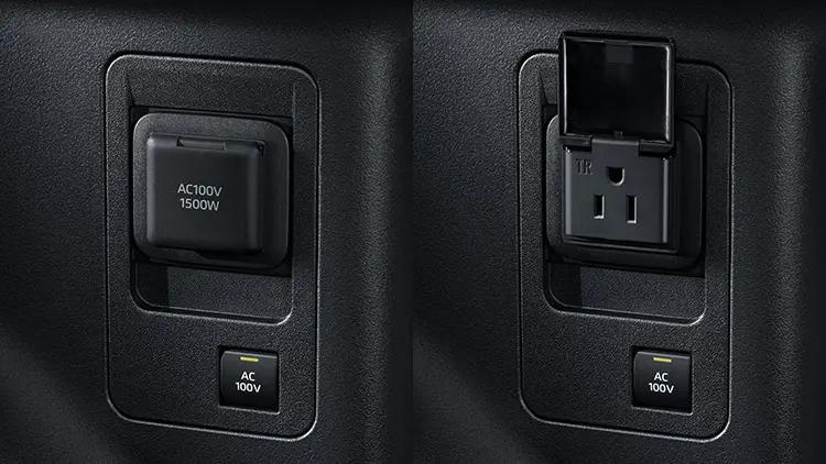 トレイルシーカー　AC100V/1500Wアクセサリーコンセント