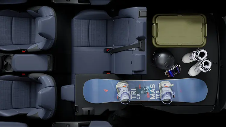 トレイルシーカー　4名乗車時