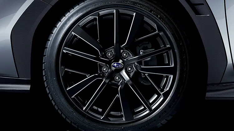 WRX S4 STI Sport R-Black Limited　18インチアルミホイール（ブラック塗装）