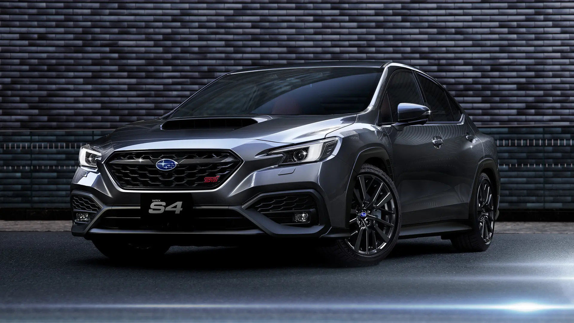 WRX S4 STI Sport　サイドスタイル走行イメージ