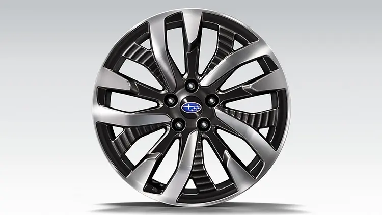 フォレスター 235/50R19オールシーズンタイヤ&19インチアルミホイール(ダークグレー塗装+切削光輝)