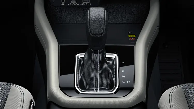 フォレスター 樹脂製シフトレバー/シフトブーツ(シルバーステッチ)